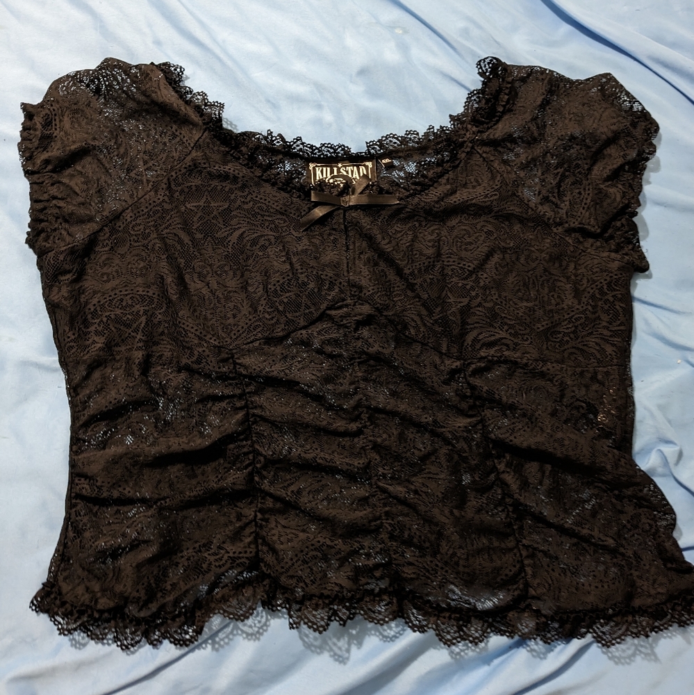 Killstar Lace crop top